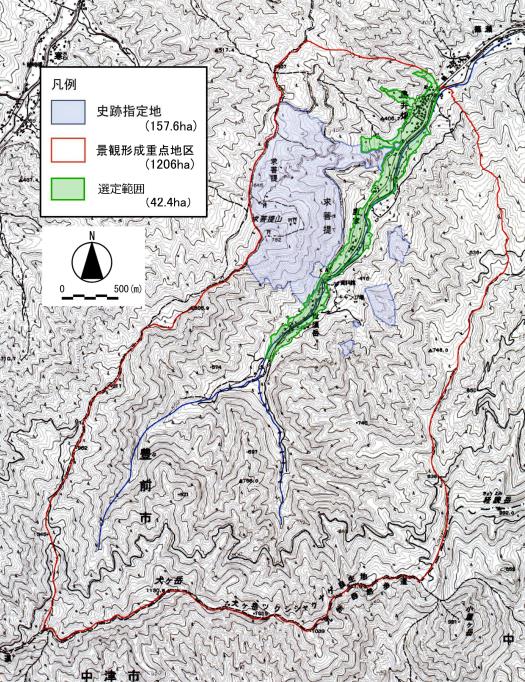 求菩提の農村景観