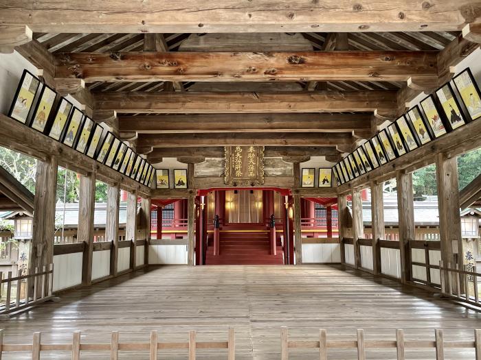宗像神社辺津宮拝殿