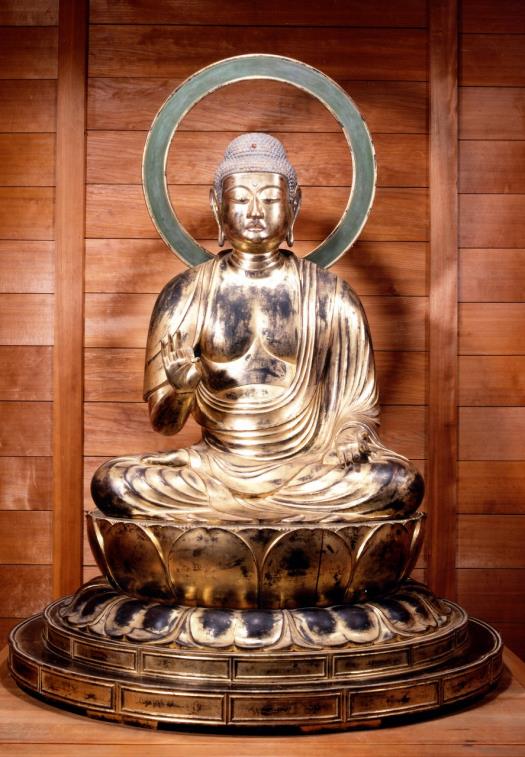西林寺 木造阿弥陀如来坐像